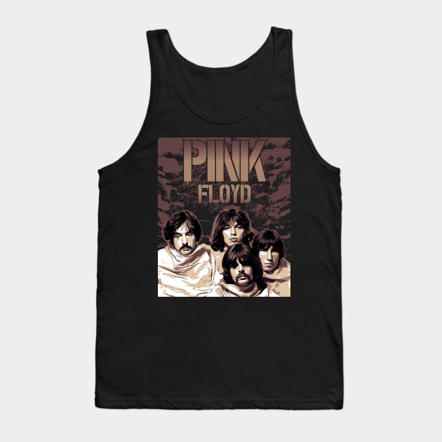 Pink Floyd || Poster || Vintage Tank Top by Degiab